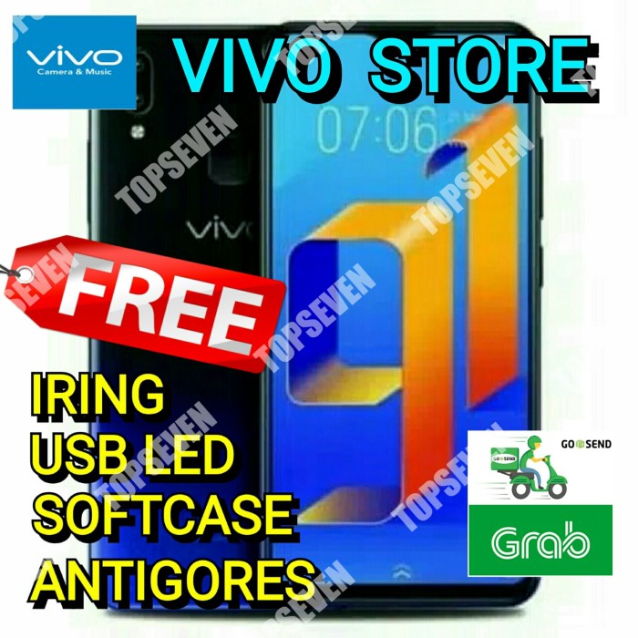 VIVO Y91 RAM 2/16 GARANSI RESMI VIVO INDONESIA - Hitam