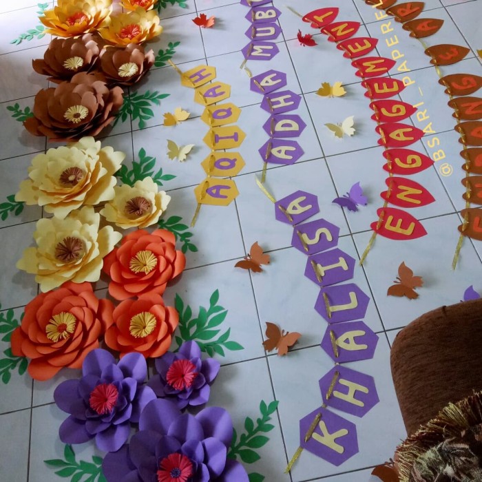 jual paperflower paper flower flowers full color warna warni kab bengkalis bsari paper flowers tokopedia paper flower florist