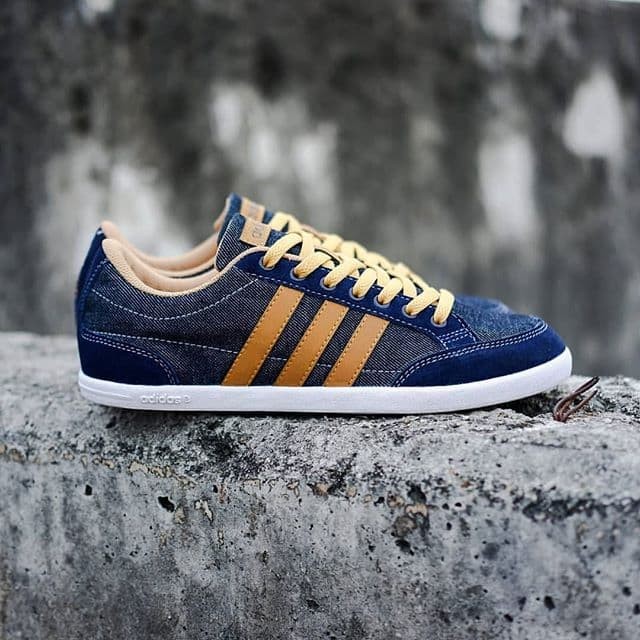 adidas neo caflaire denim