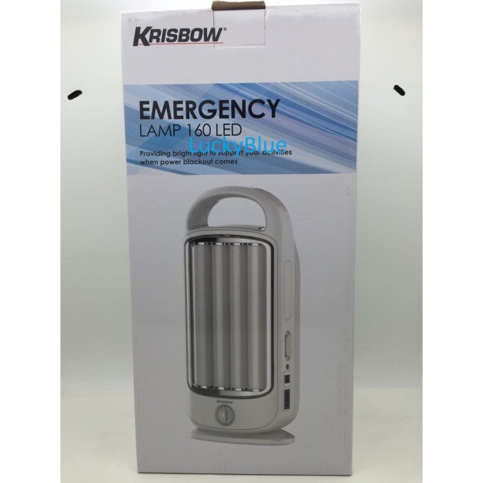 Jual EMERGENCY LAMP 160 LED  Teknologi Dimmer  Lampu  