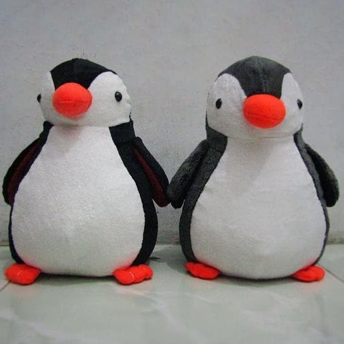 Boneka Pinguin Couple (Sepasang)