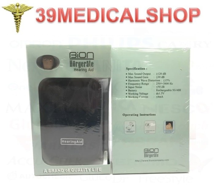 ALAT BANTU DENGAR Bisa DiCharge BION K88 RECHARGEABLE HEARING AID K