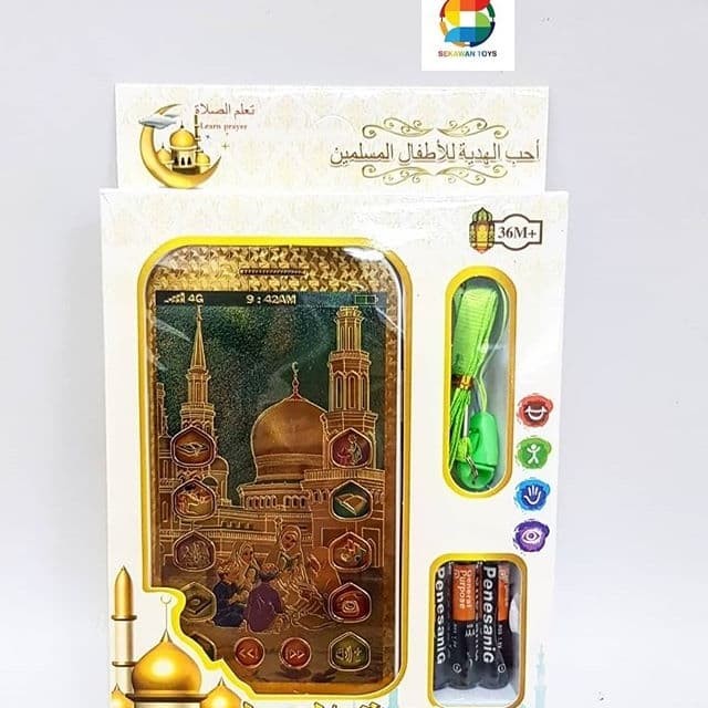 Foto Produk Mainan hp anak muslim/ handphone edukasi islam dari Sekawan Toys
