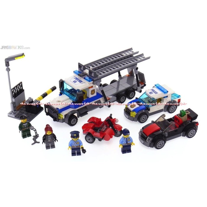 Jual Lego City 60143 Mobil Polisi Auto Transport Heist K13 P