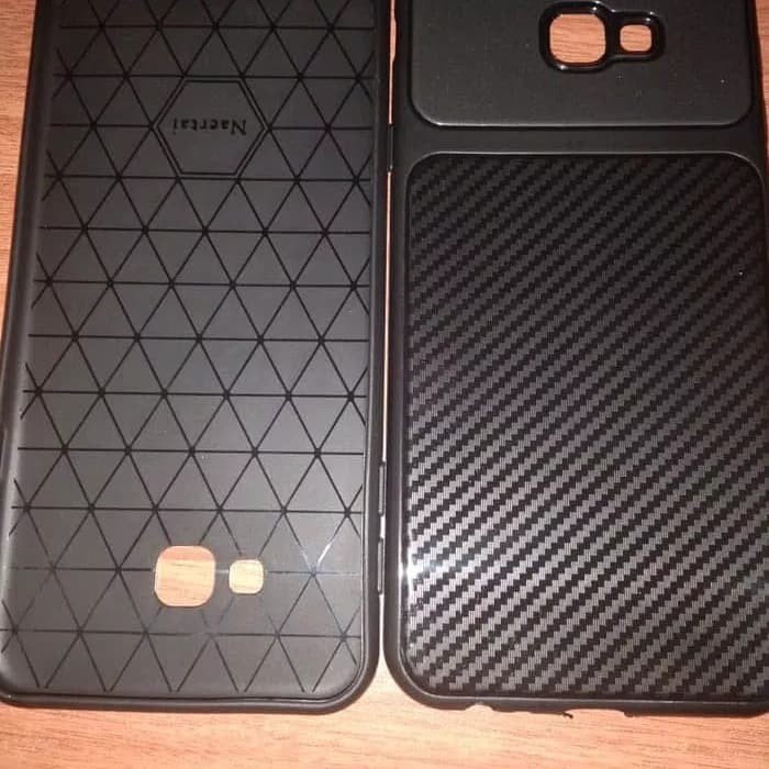 Case Samsung J4 Plus J4 Prime 2018 Softcase AutoFocus Carbon Ipaky - Hitam