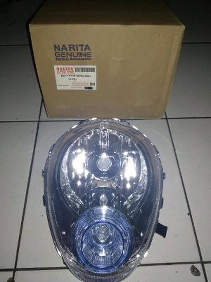 Reflektor-Headlamp-Lampu Depan Honda Scoopy Karbu Biasa