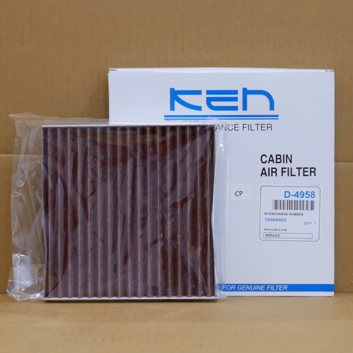 Jual KEN Filter AC XPANDER Tipe Premium Brown Carbon Active Kab. Tangerang Q Autoparts