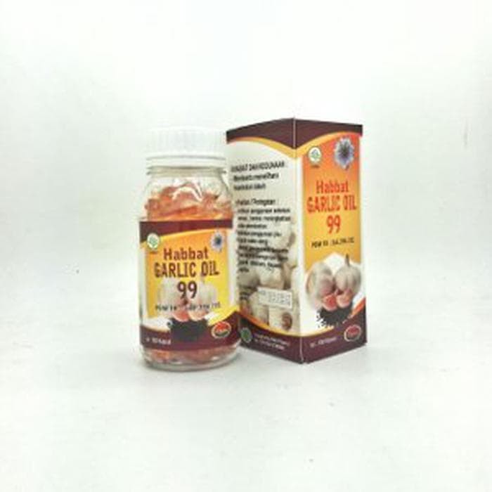 Habbat Garlic Oil 99 Kharisma isi 100 Kapsul Bawang Putih dan Jinten