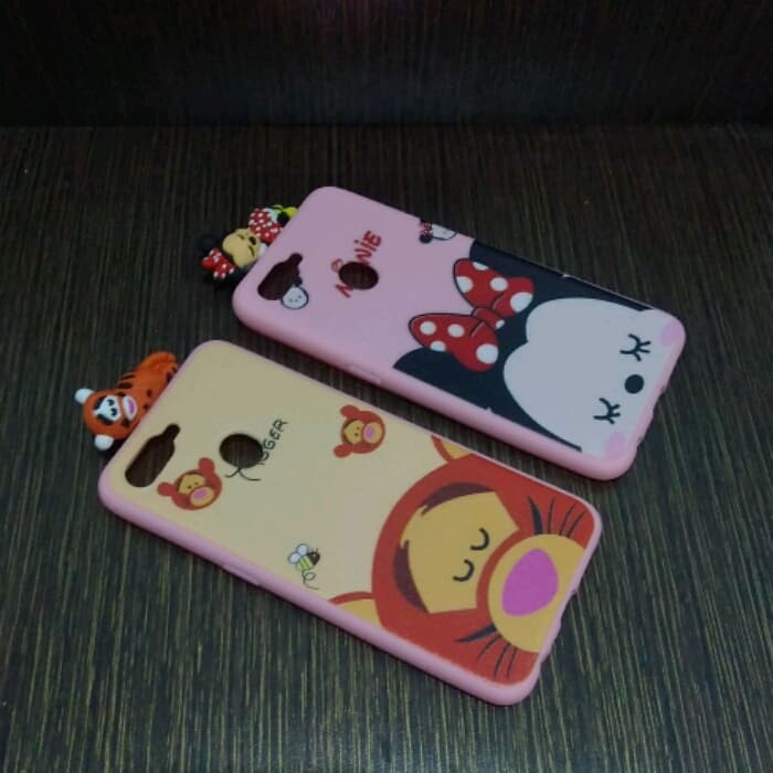 CASE OPPO F7 MOTIF 3D SLEEP OPPO F7 PRO CASE BONEKA 3D BOBO F7