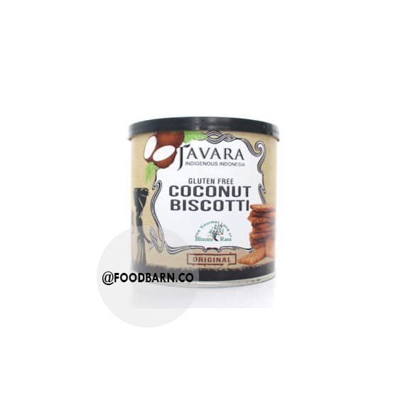 Javara - Coconut Biscotti Original - Biskuit Kelapa Original 150g