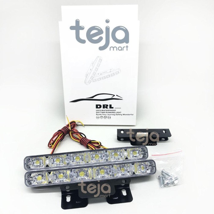 Best SEPASANG LAMPU LED DRL 6 TITIK 2IN1 SEIN SEN WATERPROOF SENJA