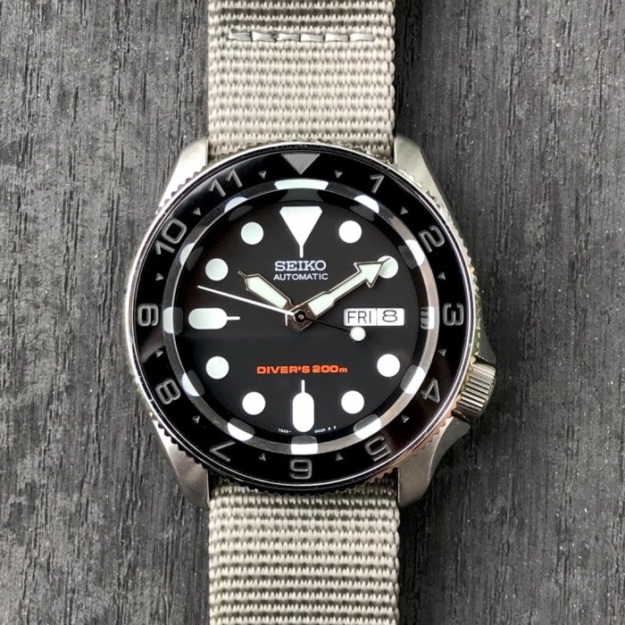 seiko skx007 dual time
