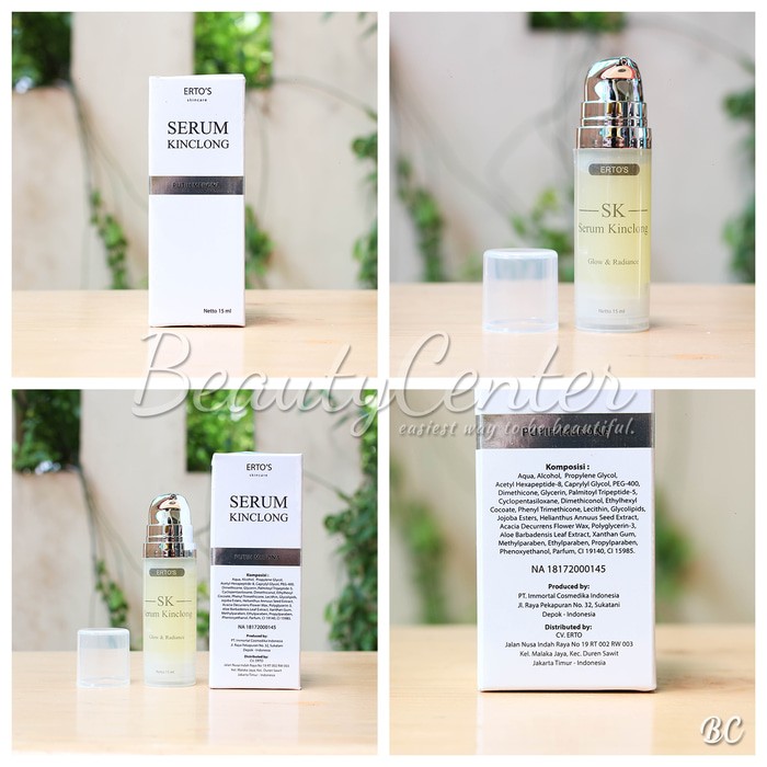Ertos / Ertos' Serum Kinclong / Original BPOM .