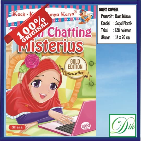 Buku Cerita Anak KKPK Teman Chatting Misterius