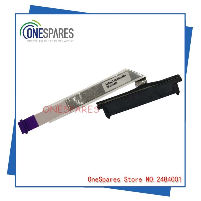 Hard Drive Adapter HDD Cable HP Envy X360 15-AQ M6-AR 450.07K06.0001 Gift