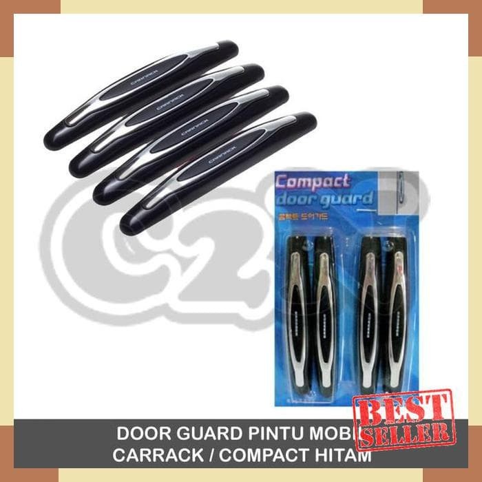Door Guard Compact Carrack Hitam Mobil Sigra