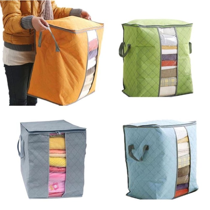 ... Storage Bag Tinggi Organizer Baju Tegak