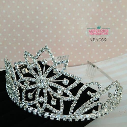 Mahkota Pesta Anak l Aksesoris Rambut Tiara Mahkota Wanita - APA 009