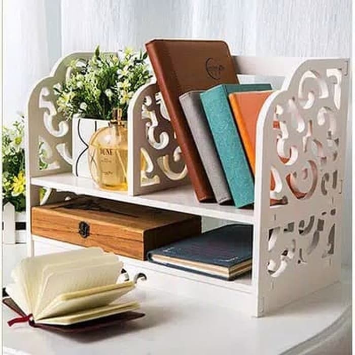 Jual Rak Buku Kayu Di Atas Meja Sederhana Best Er Jakarta Pusat O Tokopedia Jual Rak Buku Kayu Di Atas Meja