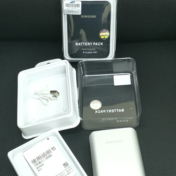 PowerBank Power Bank SAMSUNG ORIGINAL 10200 mAh 10200mAh ( EB-PG935 ) - Hitam