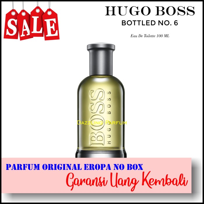 Jual Parfum Pria Hugo Boss Bottled No6 Edt 100ml Original No Box