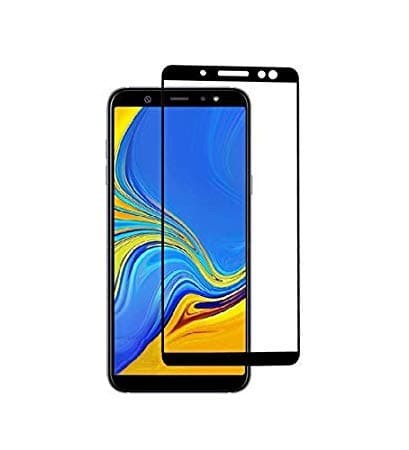 Foto Produk Tempered Glass Full Cover Samsung Galaxy A7 2018 dari Cellular Mas