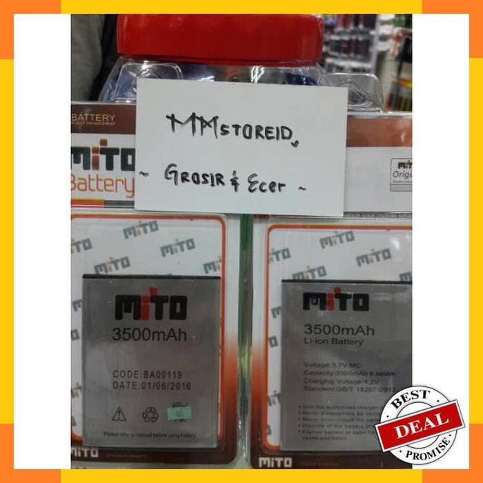 BATERAI BATRE BATTERY MITO A550 BA 00119 FANTASY STYLE ORIGINAL /