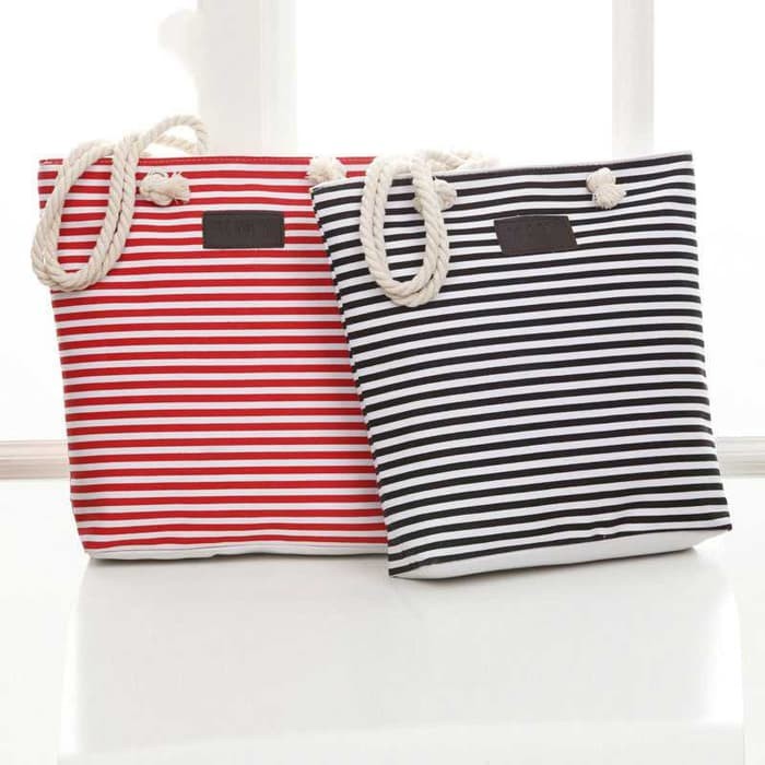 Tas Selempang Kanvas Shoulder Bag Wanita Biru MURAH