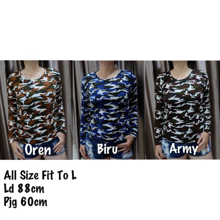 Katalog Baju Kaos Loreng Lengan Panjang Hargano.com Katalog Baju Kaos Loreng Lengan Panjang Hargano.com