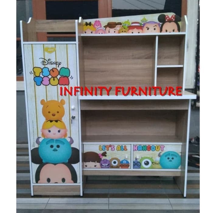 Meja Belajar Karakter Tsum Tsum SD 22231 Tsum Best Seller