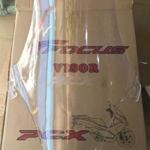 windshield PCX lokal visor PCX 150 winsil panjang PCX NEW wind shield