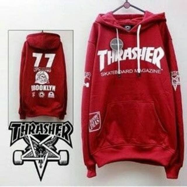 thrasher brooklyn 77 hoodie