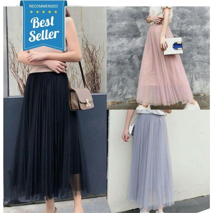 Fashion Hijab Rok Tutu