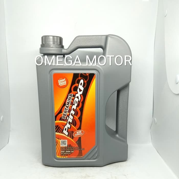 Prima XP pertamina 20W-50 Oli Mobil Bensin 4 Liter Original