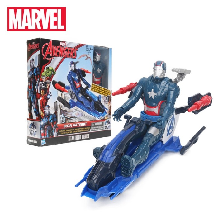 Titan Hero Series Iron Man Iron Patriot Ultimate Spider-Man PVC Figure Model Toy