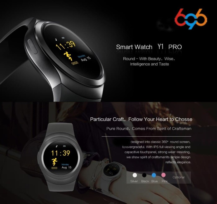 696 bluetooth y1 smart watch
