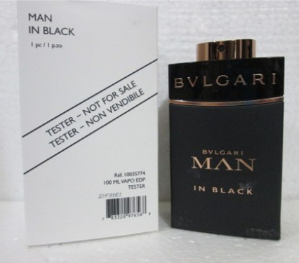 bvlgari man in black tester original