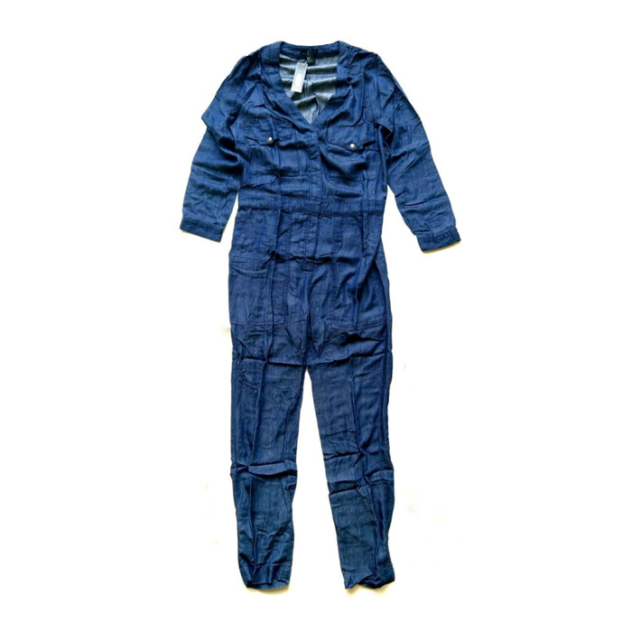 hm denim jumpsuit