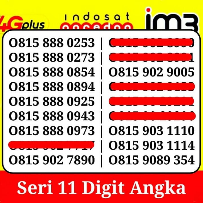 0856 91 999 xxx NOMOR CANTIK INDOSAT IM3 OOREDOO TRIPEL RAPIH TERMURAH