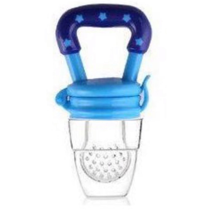 EMPENG BUAH BAYI | FRUIT PACIFIER | DOT BUAH FOOD FEEDER EMPENG DOT - Blue M