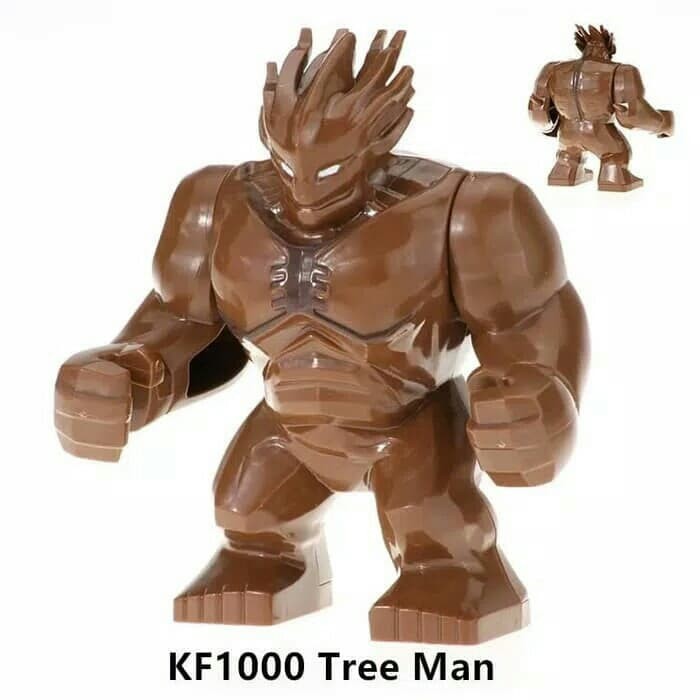 Marvel Super Heroes Treeman Groot Mini Figure Avengers Infinity War Fit lego