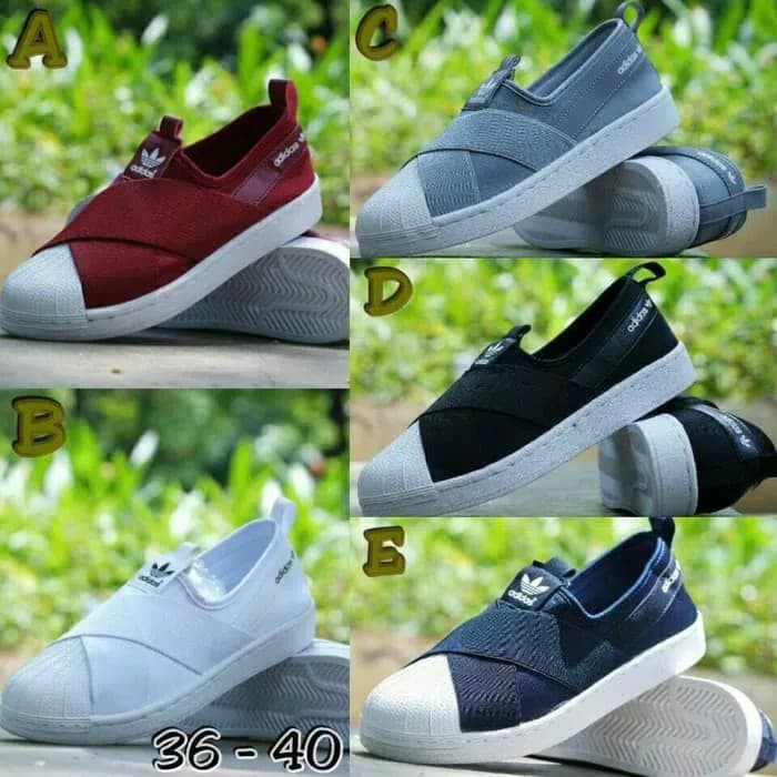 slip on adidas wanita