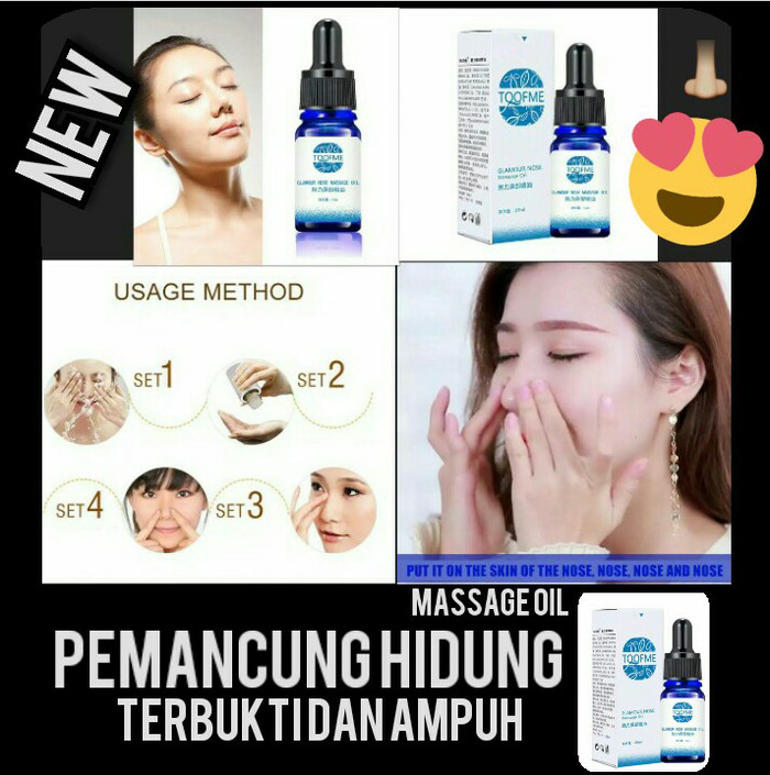 Nose up / filler pemancung hidung oil no cream /serum pemancung hidung