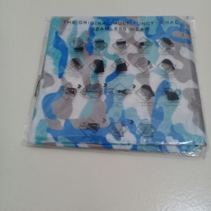 Buff Bandana Slayer Syal Masker Motor Sepeda Penutup Wajah Masker Buff