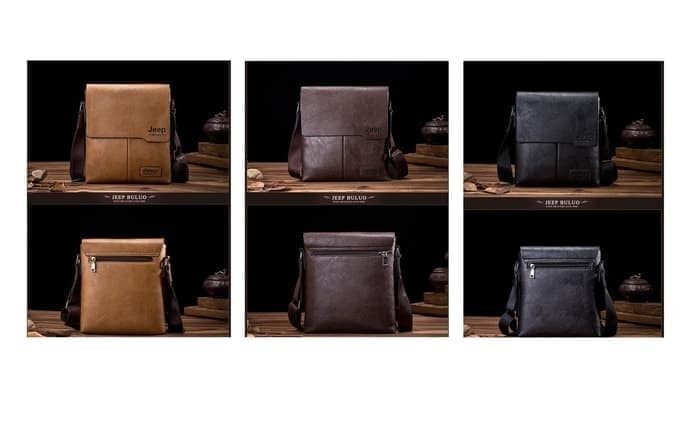 Tas Selempang Pria Jeep Messenger Bag Import Premium Quality - MH04 -
