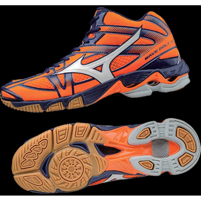 mizuno wave nexus 6 orange