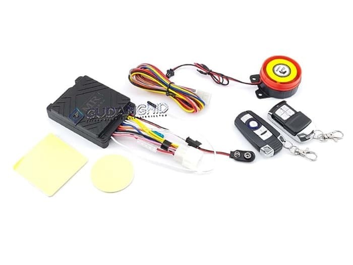 Jual Alat Keamanan Alarm Motor Remote Start Khusus Injeksi Jeda