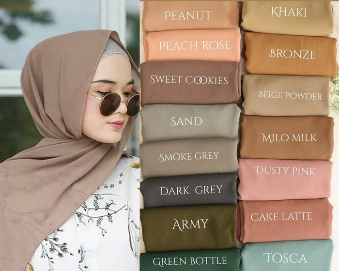 Jual 1kg 10pcs Pashmina Cerruty Ceruti Baby Doll 180x75cm Kab Batang Zhouse Tokopedia