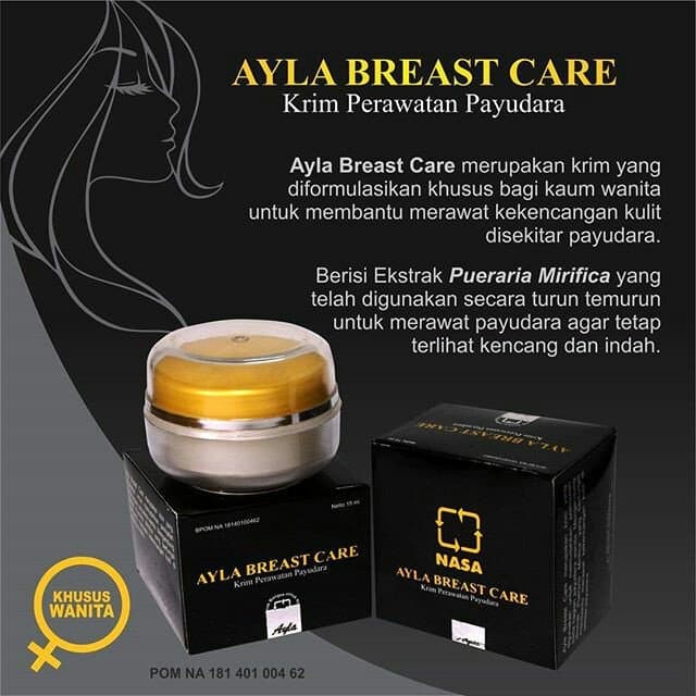 cream ayla breast care/cream perawatan payudara ORIGINAL NASA