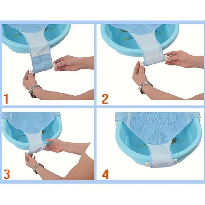 Infant Baby Bath Helper / Alat Bantu Mandi Memandikan Bayi Jaring